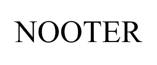 NOOTER