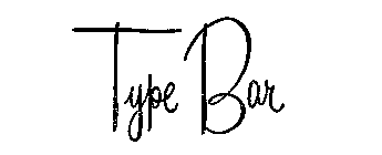 TYPE BAR