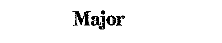 MAJOR