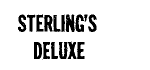 STERLING'S DELUXE