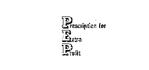 PRESCRIPTION FOR EXTRA PROFIT