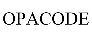 OPACODE