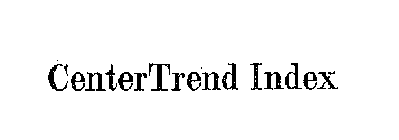 CENTERTREND INDEX