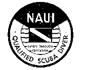 NAUI SAFETY THROUGH EDUCATION QUALIFIED SCUBA DIVER