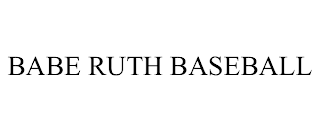 BABE RUTH BASEBALL