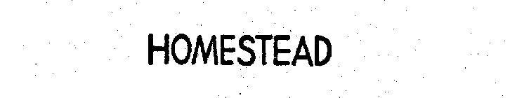HOMESTEAD