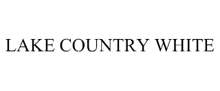 LAKE COUNTRY WHITE