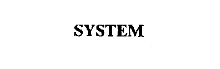 SYSTEM