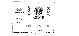 WA JOHN J ASTOR FILTER 100'S 20 1763 1848