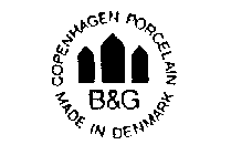 B&G COPENHAGEN PORCELAIN MADE IN DENMARK