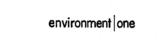 ENVIRONMENT/ONE