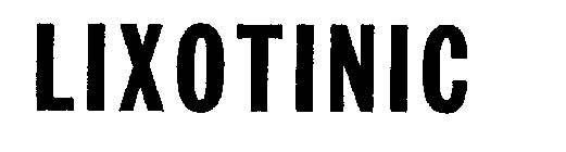 LIXOTINIC