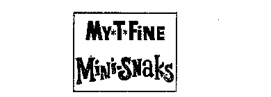 MY*T*FINE MINI-SNAKS