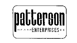 PATTERSON ENTERPRISES ON ENTERPRISES 