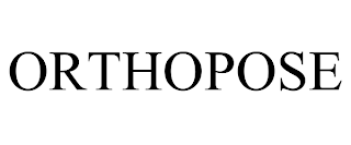 ORTHOPOSE