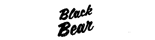 BLACK BEAR