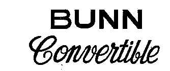 BUNN CONVERTIBLE