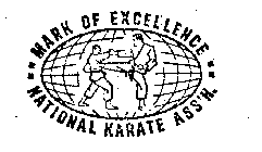 MARK OF EXCELLENCE NATIONAL KARATE ASSOCIATION