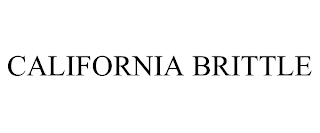 CALIFORNIA BRITTLE