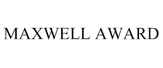 MAXWELL AWARD