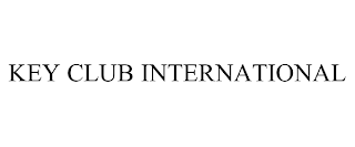 KEY CLUB INTERNATIONAL