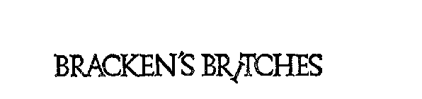 BRACKEN'S BRITCHES