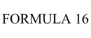 FORMULA 16