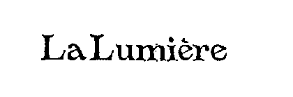 LA LUMIERE