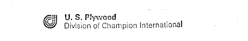 CI U.S. PLYWOOD DIVISION OF CHAMPION INTERNATIONAL