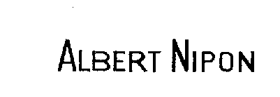 ALBERT NIPON