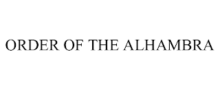 ORDER OF THE ALHAMBRA