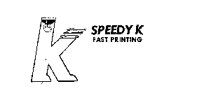 SPEEDY K FAST PRINTING K 