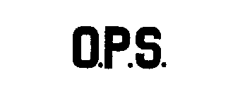 O.P.S.