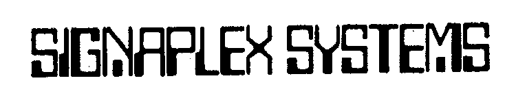 SIGNAPLEX SYSTEMS
