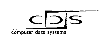 CDS COMPUTER DATA SYSTEMS
