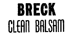 BRECK CLEAN BALSAM