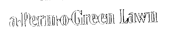 A-PERM-O-GREEN LAWN