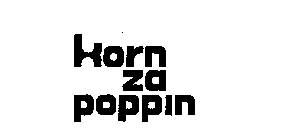 KORN ZA POPPIN