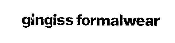 GINGISS FORMALWEAR