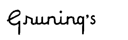 GRUNING'S