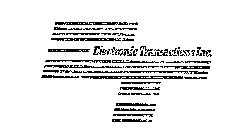 ELECTRONIC TRANSACTIONS INC.  ETI 