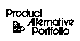 PRODUCT ALTERNATIVE PORTFOLIO PAP