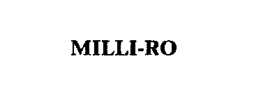 MILLI-RO