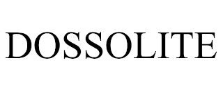 DOSSOLITE