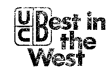 UC BEST IN THE WEST  U C 