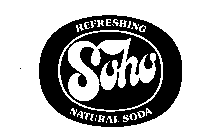 SOHO REFRESHING NATURAL SODA