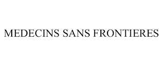 MEDECINS SANS FRONTIERES