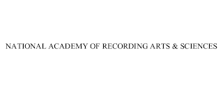 NATIONAL ACADEMY OF RECORDING ARTS & SCIENCES