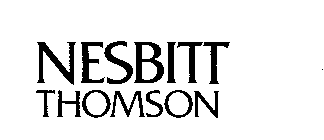 NESBITT THOMSON