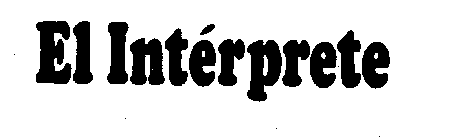 EL INTERPRETE